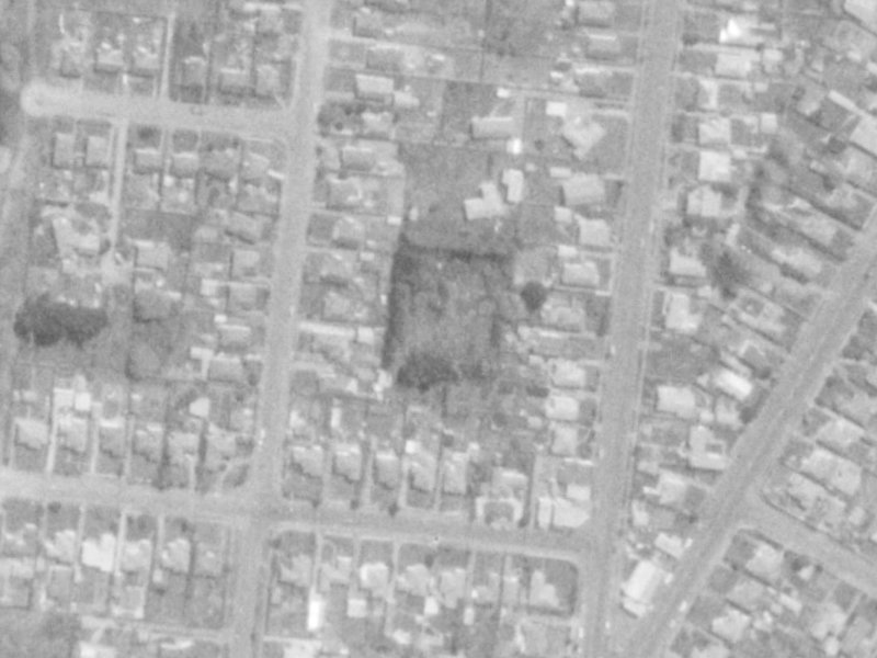 25D Parnwell Street from the air, 1975-1979