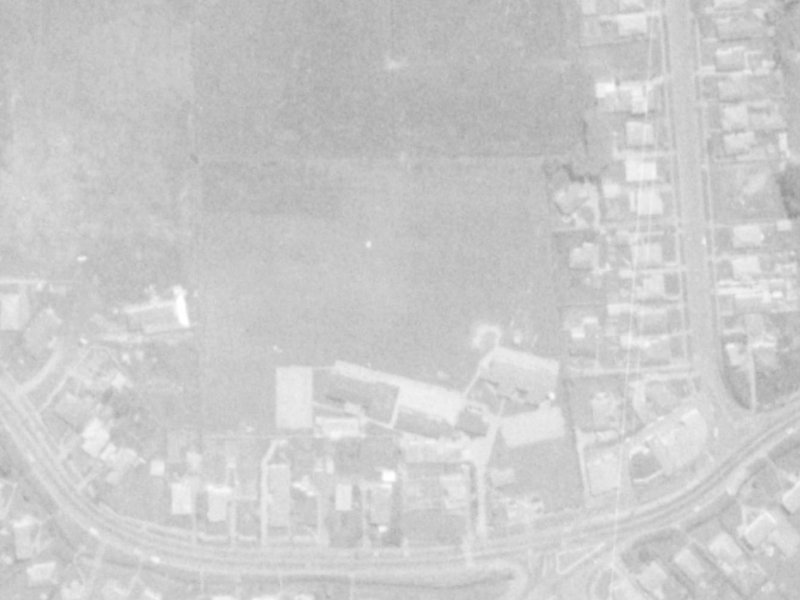 Birchgrove Gardens from the air, 1975-1979