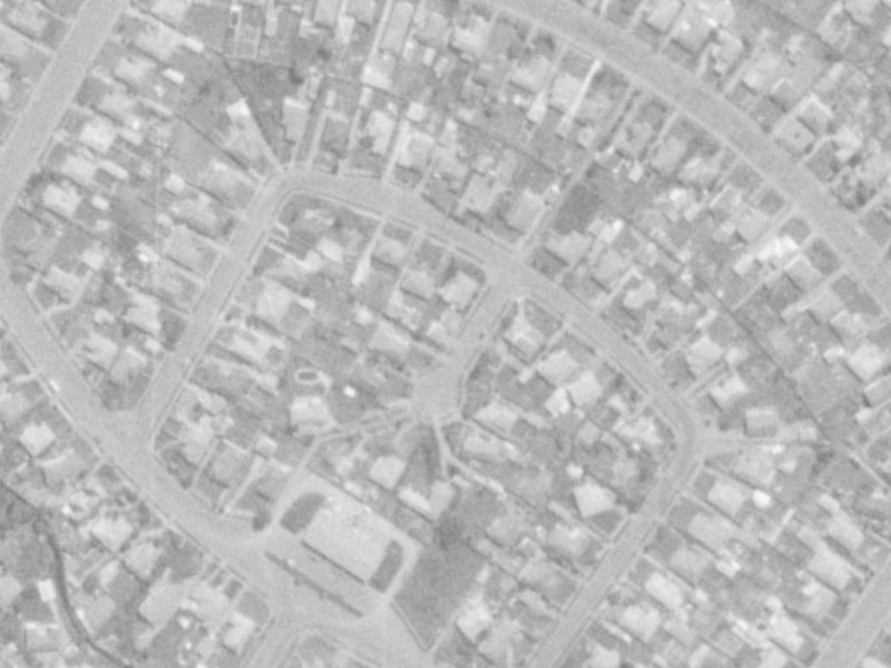 2A Tothill Place from the air, 1975-1979
