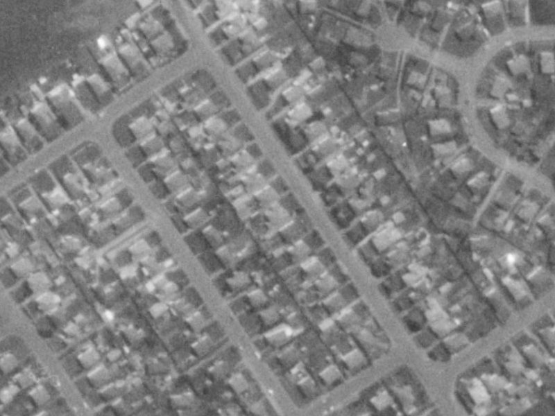 45 Philpotts Road from the air, 1975-1979
