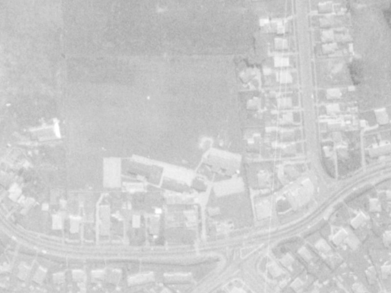 10 Birchgrove Gardens from the air, 1975-1979