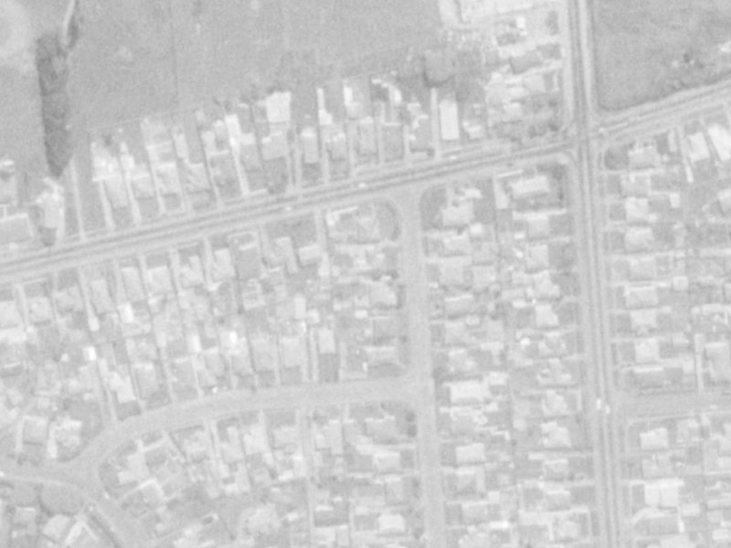 51 Olivine Street from the air, 1975-1979