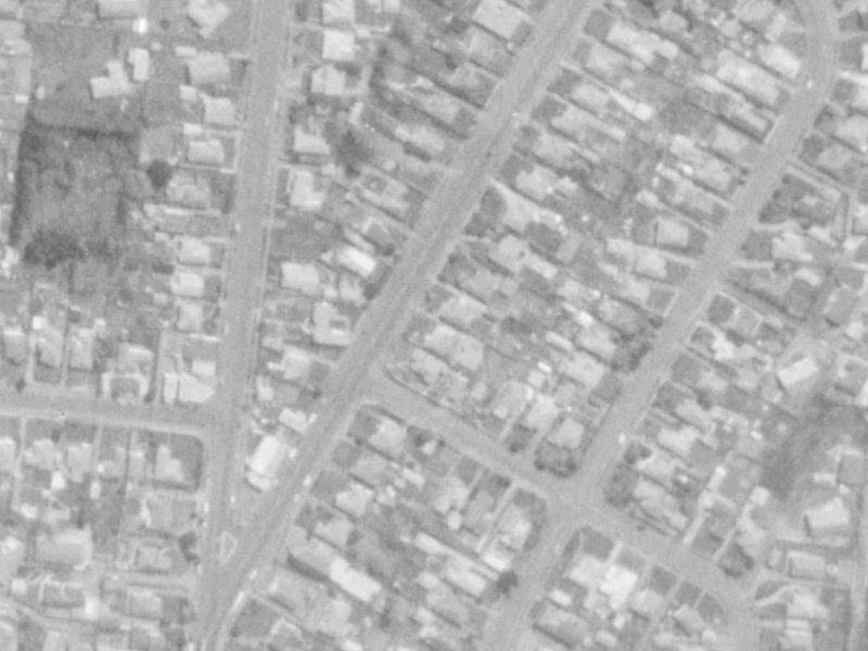 68 Bassett Street from the air, 1975-1979