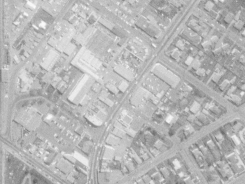 29B Main North Road from the air, 1975-1979