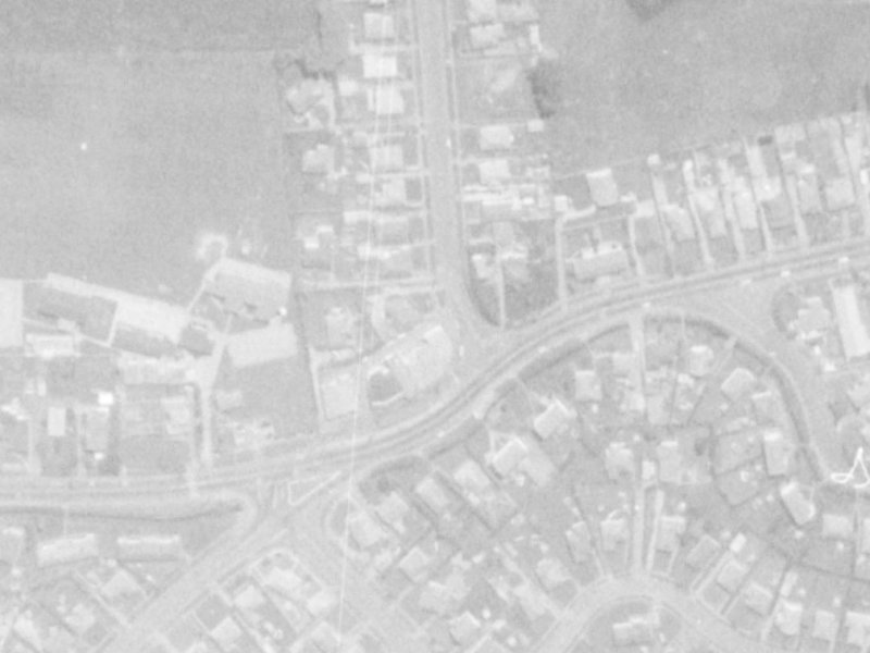 1 Clearbrook Street from the air, 1975-1979