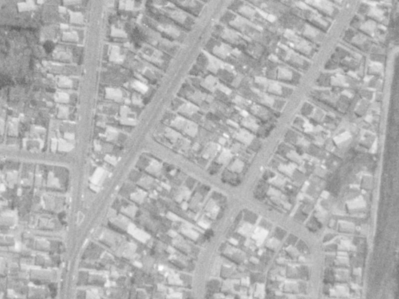 1 Reginald Street from the air, 1975-1979