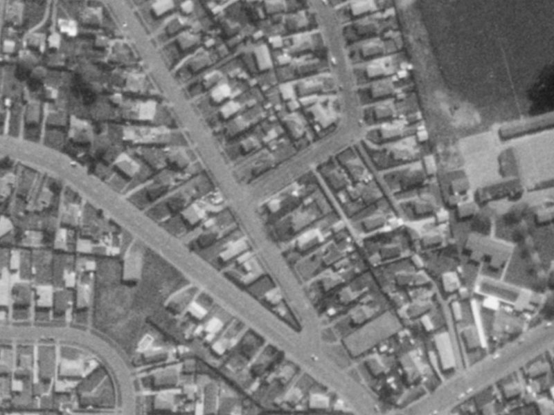 103 Marriotts Road from the air, 1975-1979
