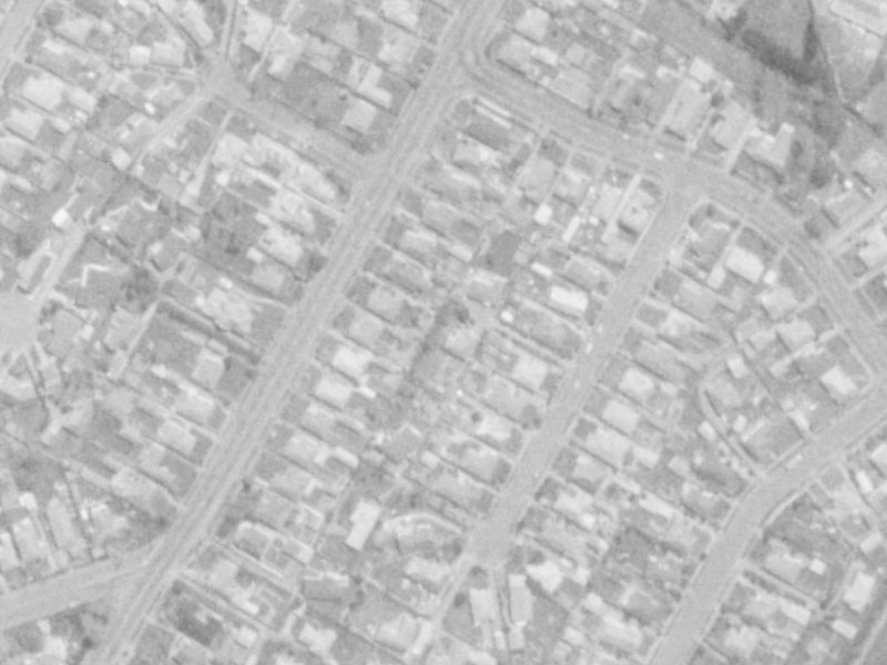 12 Brent Place from the air, 1975-1979