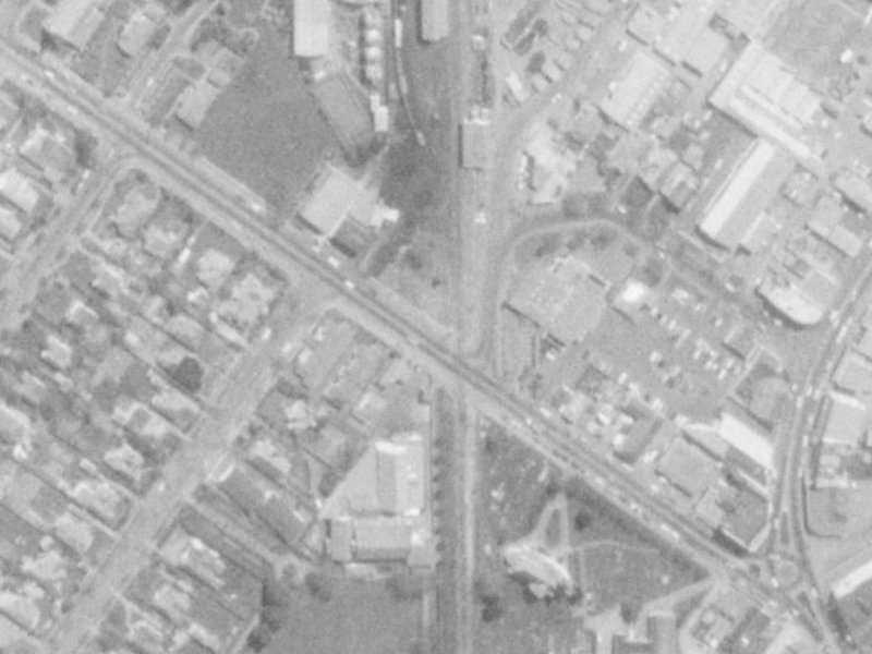 31 Harewood Road from the air, 1975-1979