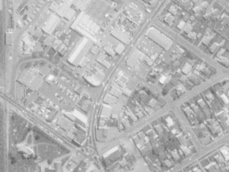 22 Main North Road from the air, 1975-1979