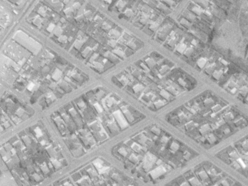 47E Mary Street from the air, 1975-1979