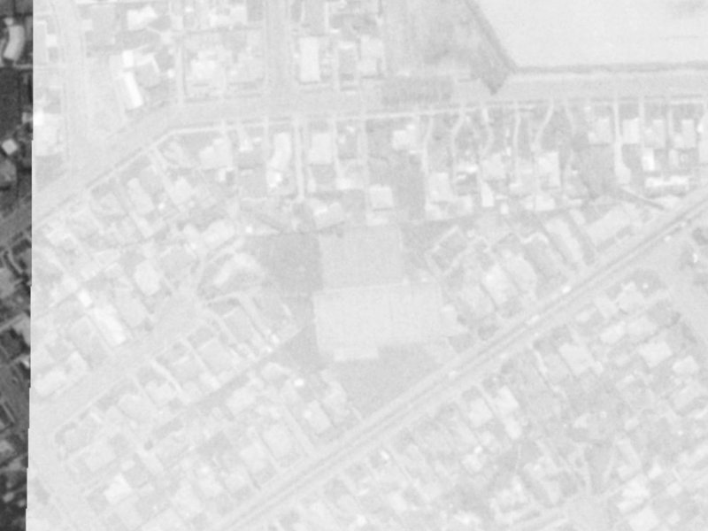 60 Kellys Road from the air, 1975-1979