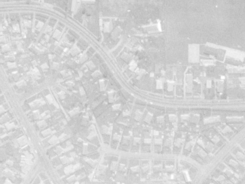 36 Briggs Road from the air, 1975-1979