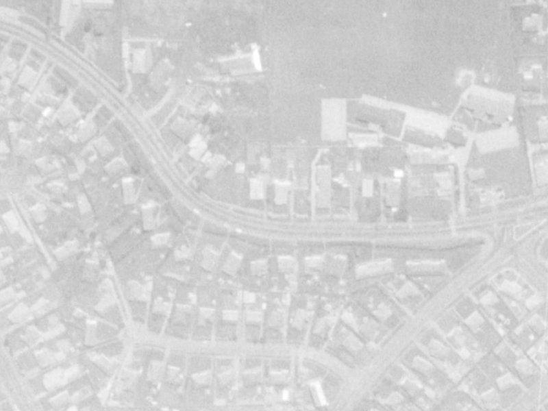 47 Briggs Road from the air, 1975-1979