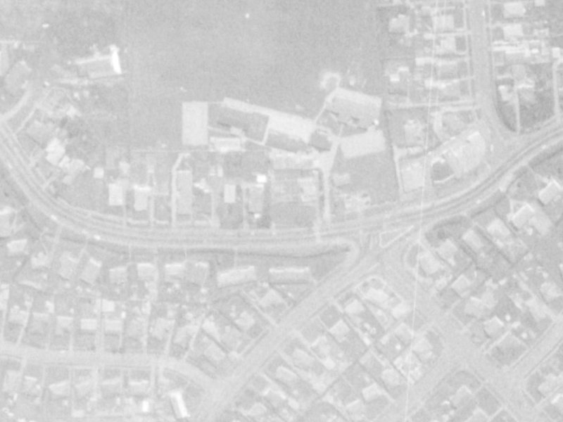 59 Briggs Road from the air, 1975-1979