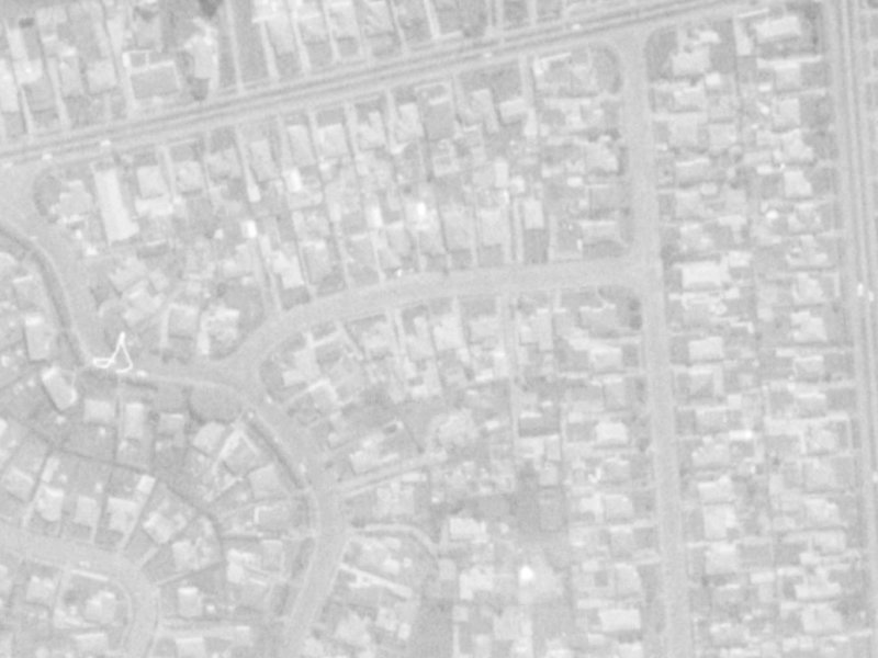 10 McIntyre Street from the air, 1975-1979