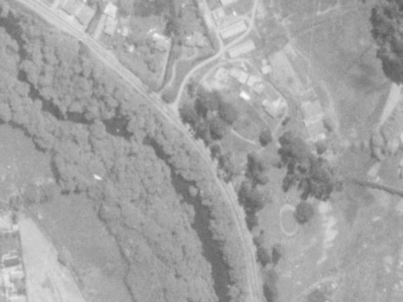 70 Lake Terrace Road from the air, 1975-1979