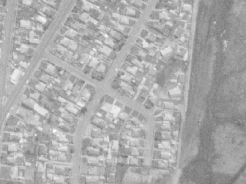 9 Reginald Street from the air, 1975-1979