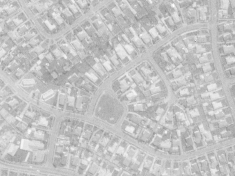 10 Halifax Lane from the air, 1975-1979