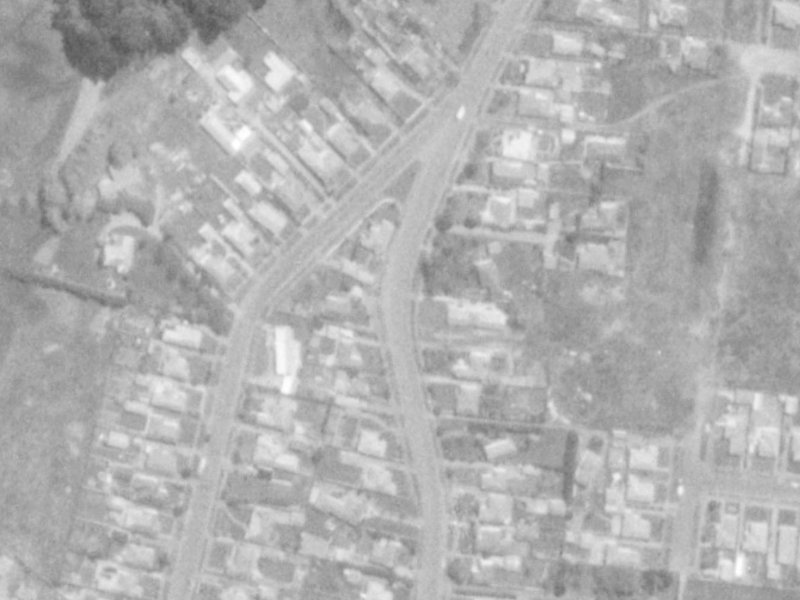 59 Burwood Road from the air, 1975-1979
