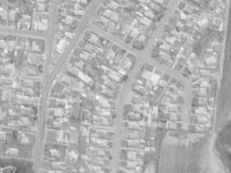 38 Vivian Street from the air, 1975-1979