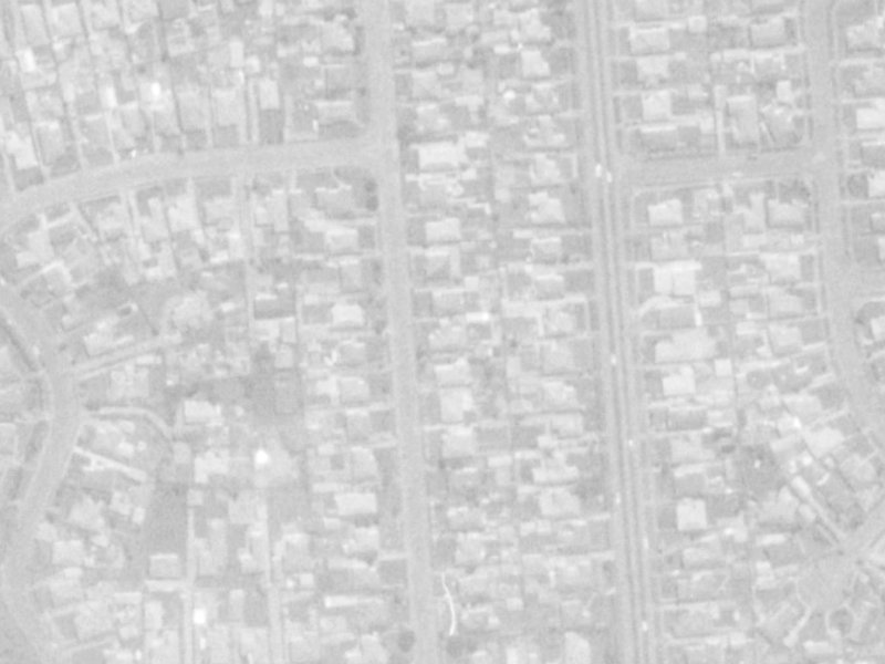 34 Olivine Street from the air, 1975-1979