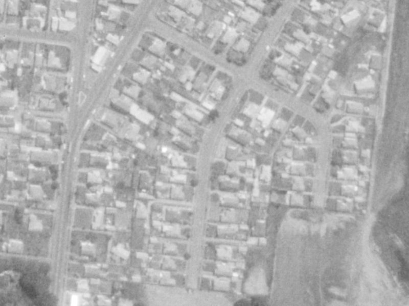 40 Vivian Street from the air, 1975-1979