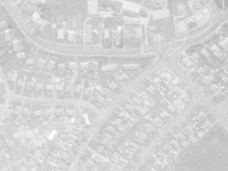 43 Akaroa Street from the air, 1975-1979