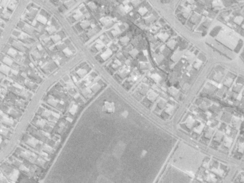 204 Condell Avenue from the air, 1975-1979