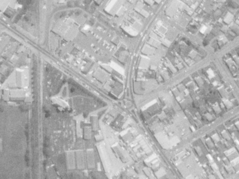 1 Main North Road from the air, 1975-1979