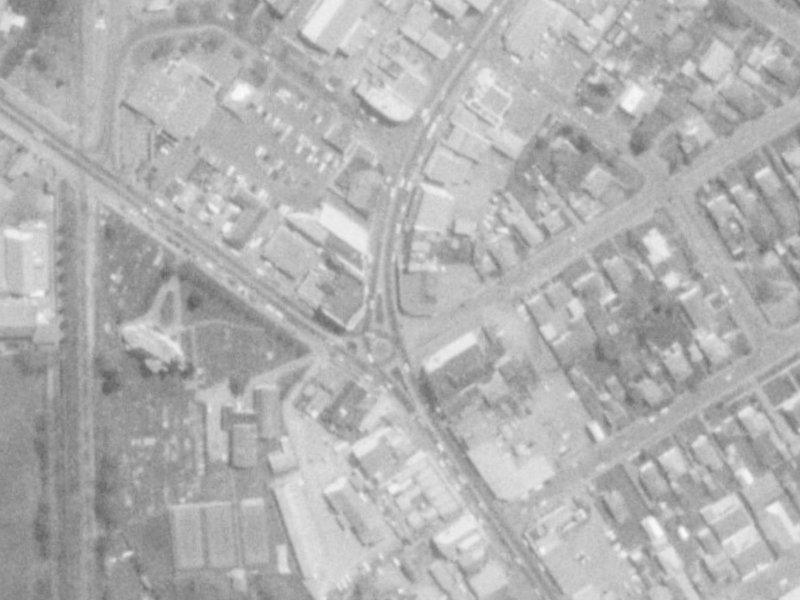 2 Main North Road from the air, 1975-1979