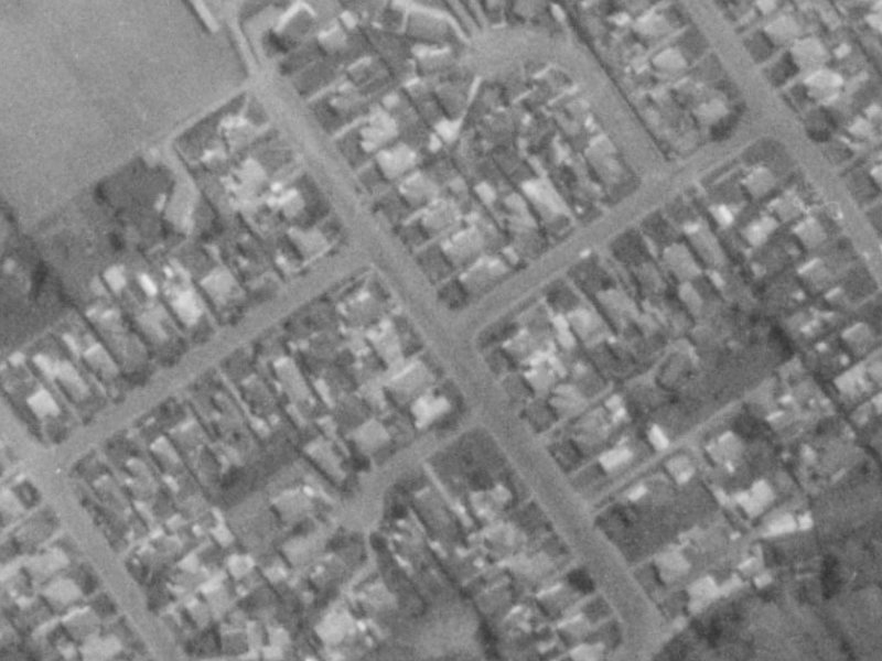 31A Croziers Road from the air, 1975-1979