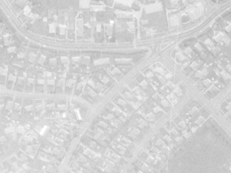 45 Akaroa Street from the air, 1975-1979