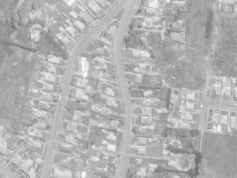 41 Burwood Road from the air, 1975-1979