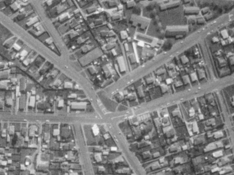 160 Leaver Terrace from the air, 1975-1979