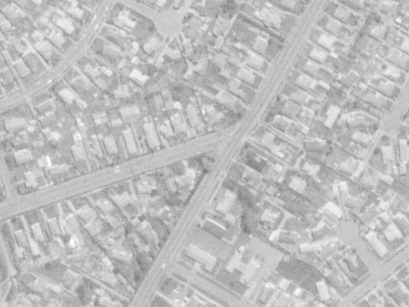 280 Grahams Road from the air, 1975-1979
