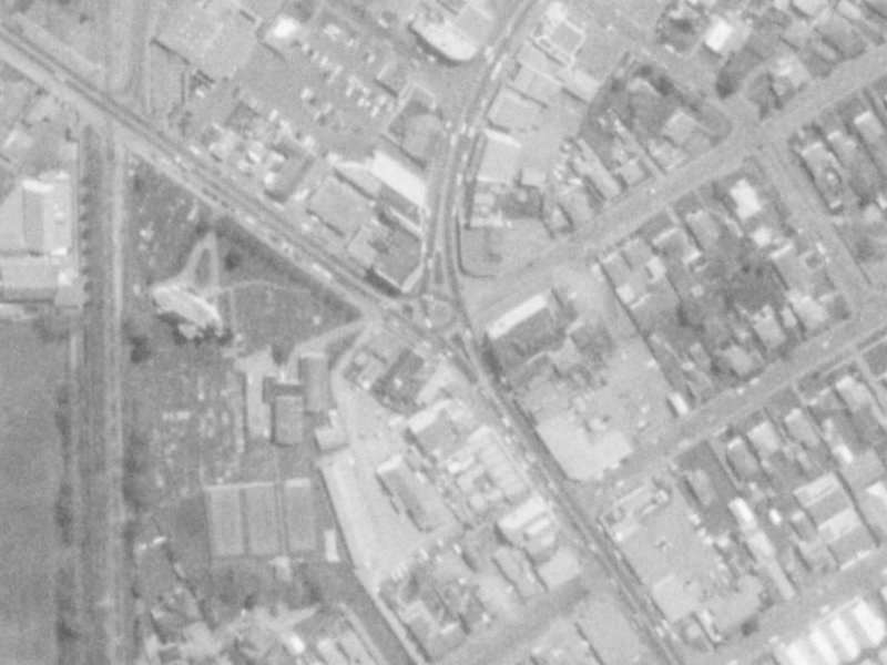 511 Papanui Road from the air, 1975-1979