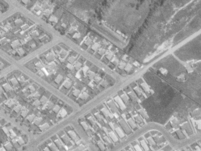 7 Proctor Street from the air, 1975-1979