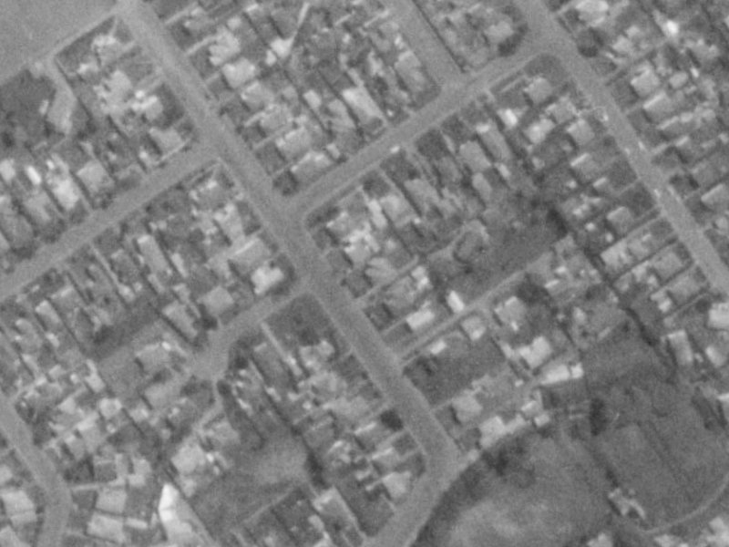 30 Croziers Road from the air, 1975-1979