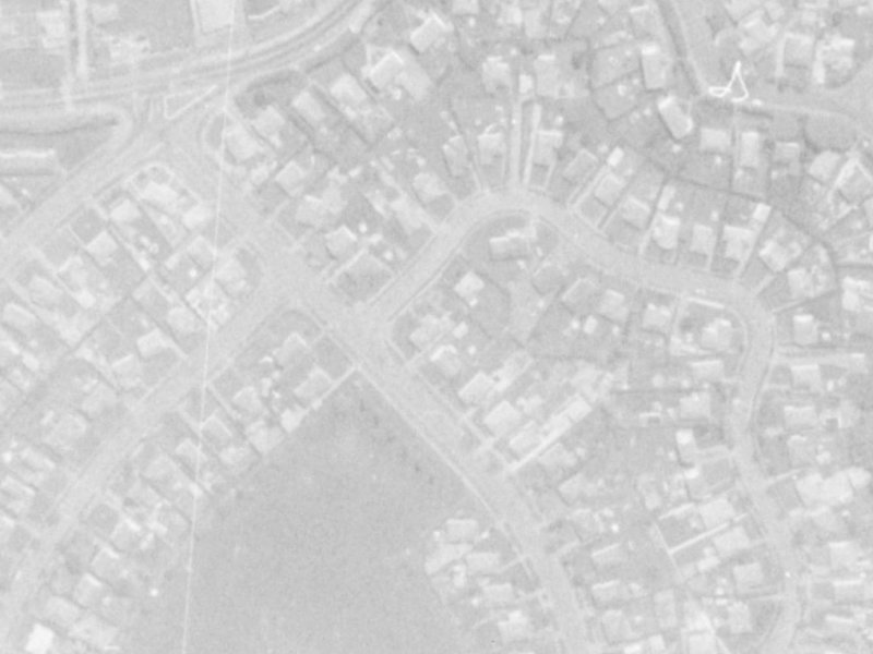 51 Bellbrook Crescent from the air, 1975-1979