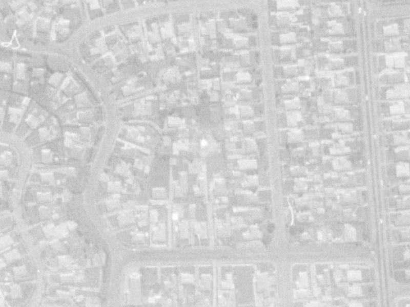 166A Quinns Road from the air, 1975-1979