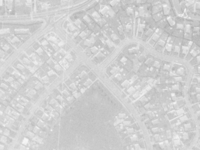 167 Emmett Street from the air, 1975-1979