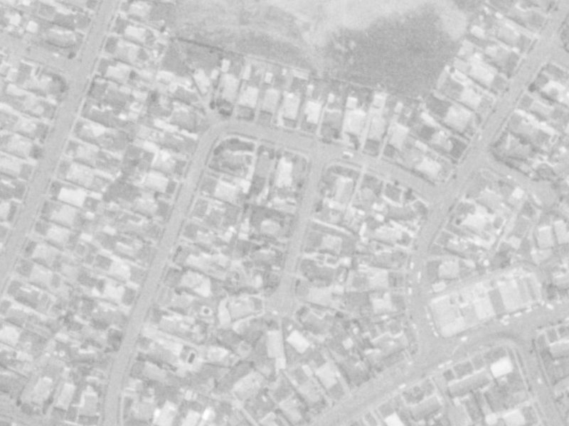 Geelong Place from the air, 1975-1979