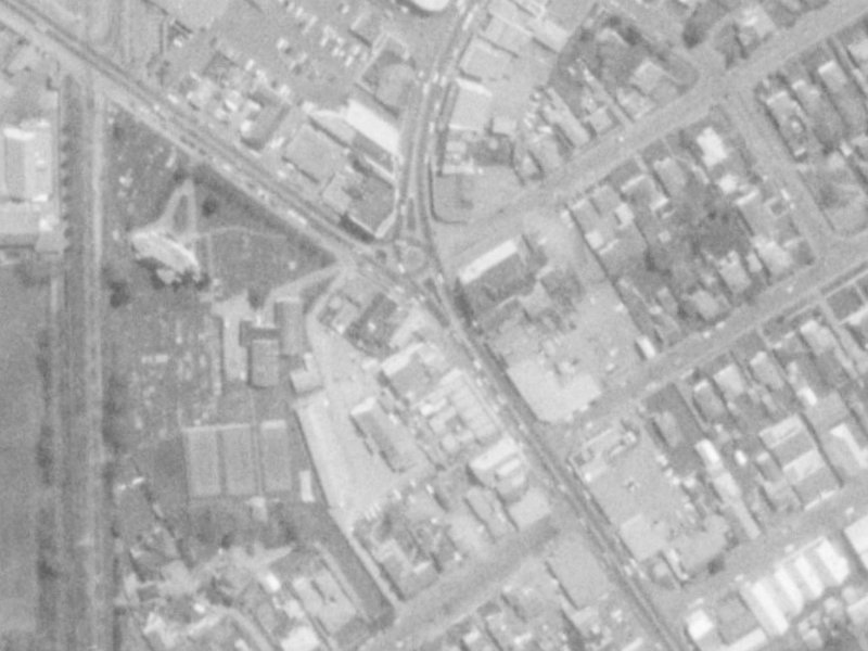 505 Papanui Road from the air, 1975-1979