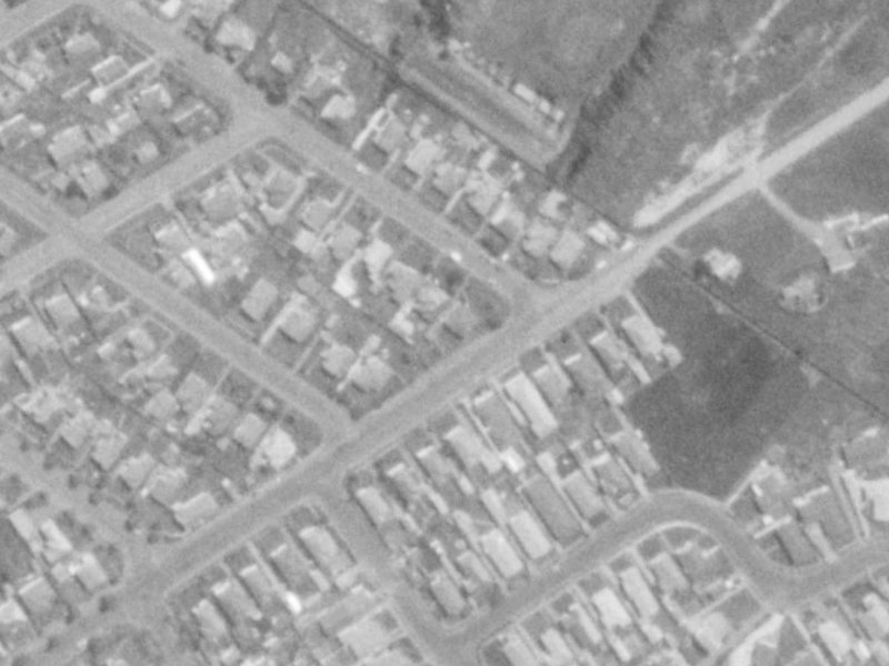 59 Grants Road Papanui from the air, 1975-1979