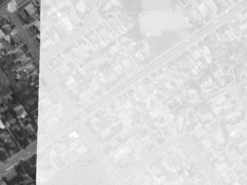 439 Innes Road from the air, 1975-1979