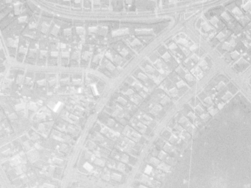 40 Akaroa Street from the air, 1975-1979
