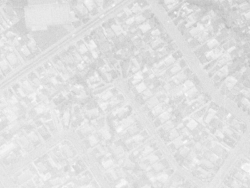 Greenwood Cl from the air, 1975-1979