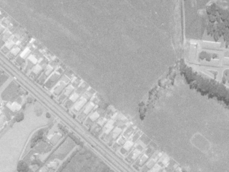 33 Sir William Pickering Drive from the air, 1975-1979
