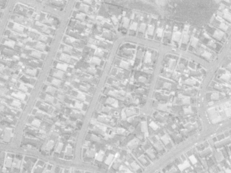 Everest Street from the air, 1975-1979